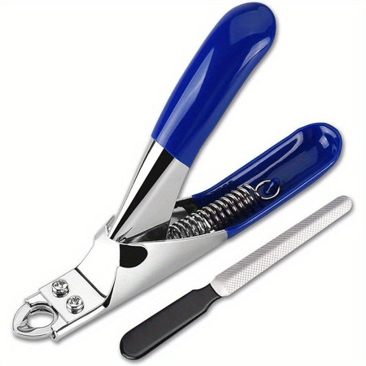 1pc Dog Cat Nail Clippers, Professional Pet Claw Trimmer, Free Nail File, Stainless Steel Razor Sharp Blade Dog Toes Cutter Grooming Tools For Small Medium Large Animal Pets