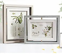 2pcs Photo Frames Set-10X15/15X20/20X25cm Picture Franes for Wall & Tabletop Home Decor Commemorative Gift Birthday Housewarming