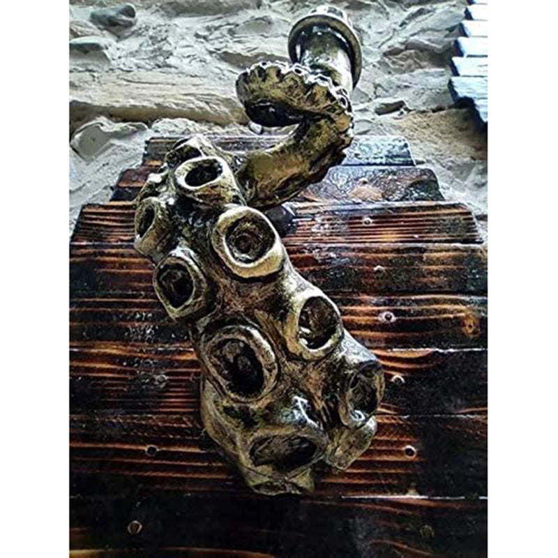 Retro Octopus Electric Light Tentacle Monsters with Bulbs Hanging on Wall Octopus Tentacle lamp Holder статуэтки для декора
