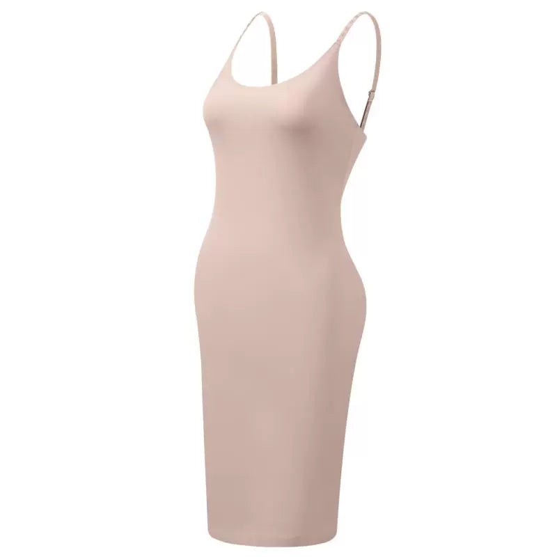 Contrast Feeling Wear Elastic Slip Dress Tight Elegant Fun Wear Sheath Little Mom Feeling Sexy Step-Limited Skirt
