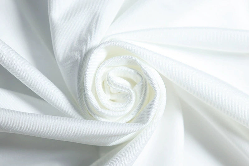 Vacation Style White Floor-Length Dress