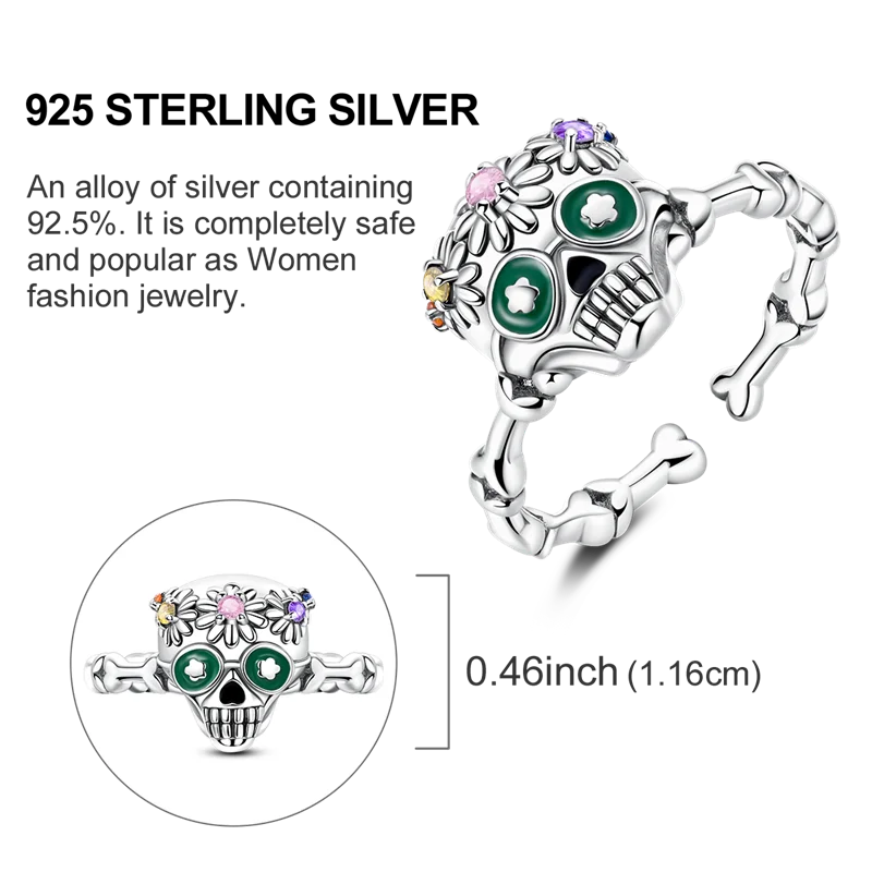 New 925 Sterling Silver Open Ring Hollow Rose Infinite Love Simple Ring Women Wedding Engagement Party Jewelry Gift