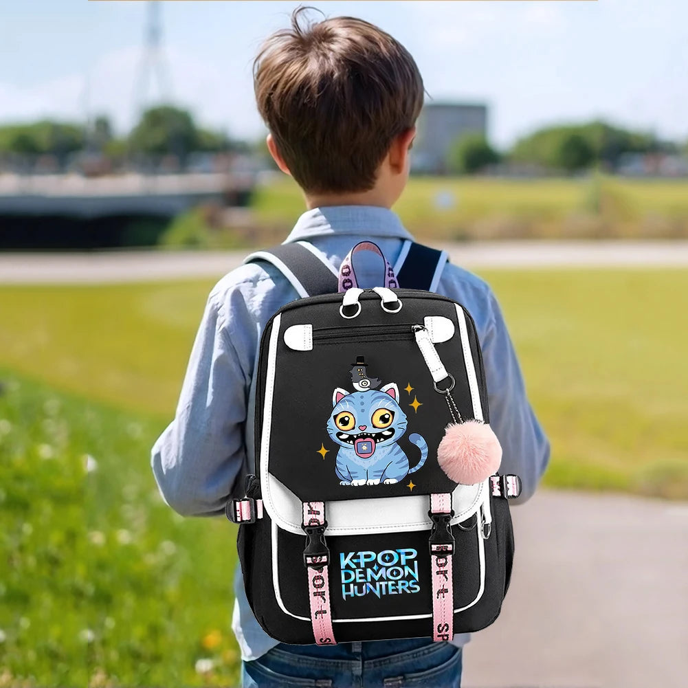 School Backpack for Students KPop Demon Hunters