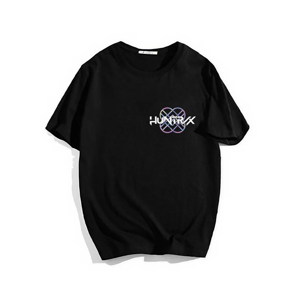 Round Neck Short Sleeved K-POP Demon Hunters Tee Top