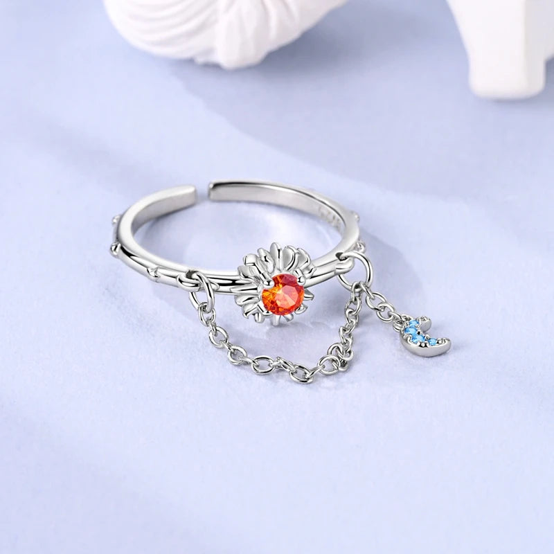 New 925 Sterling Silver Open Ring Hollow Rose Infinite Love Simple Ring Women Wedding Engagement Party Jewelry Gift