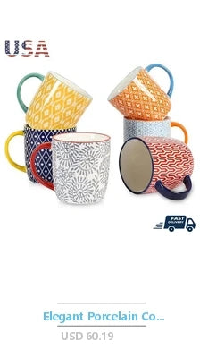 8 Pack 11oz White Sublimation Coffee Mugs Blank Ceramic Cups Custom Design Printing Gift Ideas Bulk