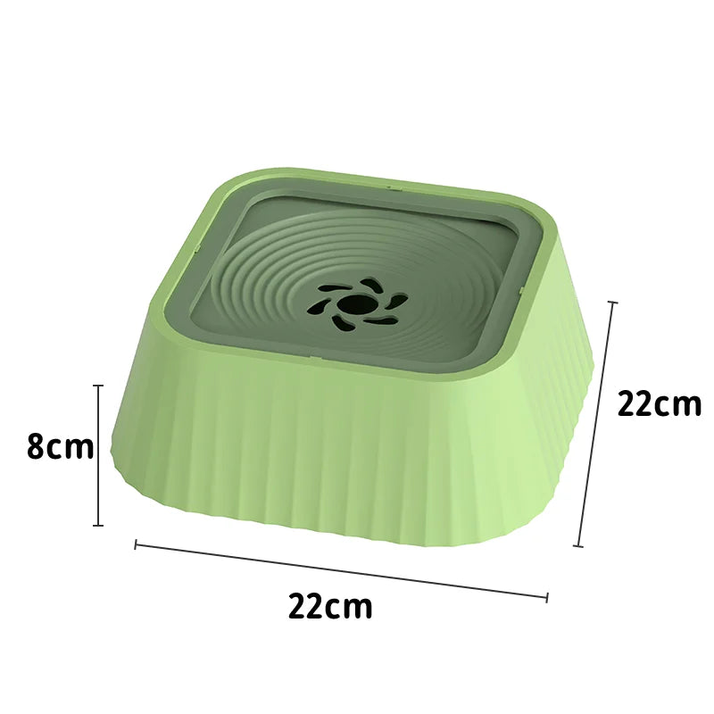 Hot-selling pet filter bowl without wet mouth pet bowl floating prevent overturning puppy cat drinking water device