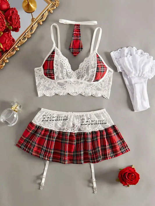 Hot Cosplay Sexy Uniform Fantasy Sexy Costumes Lingеrie Set