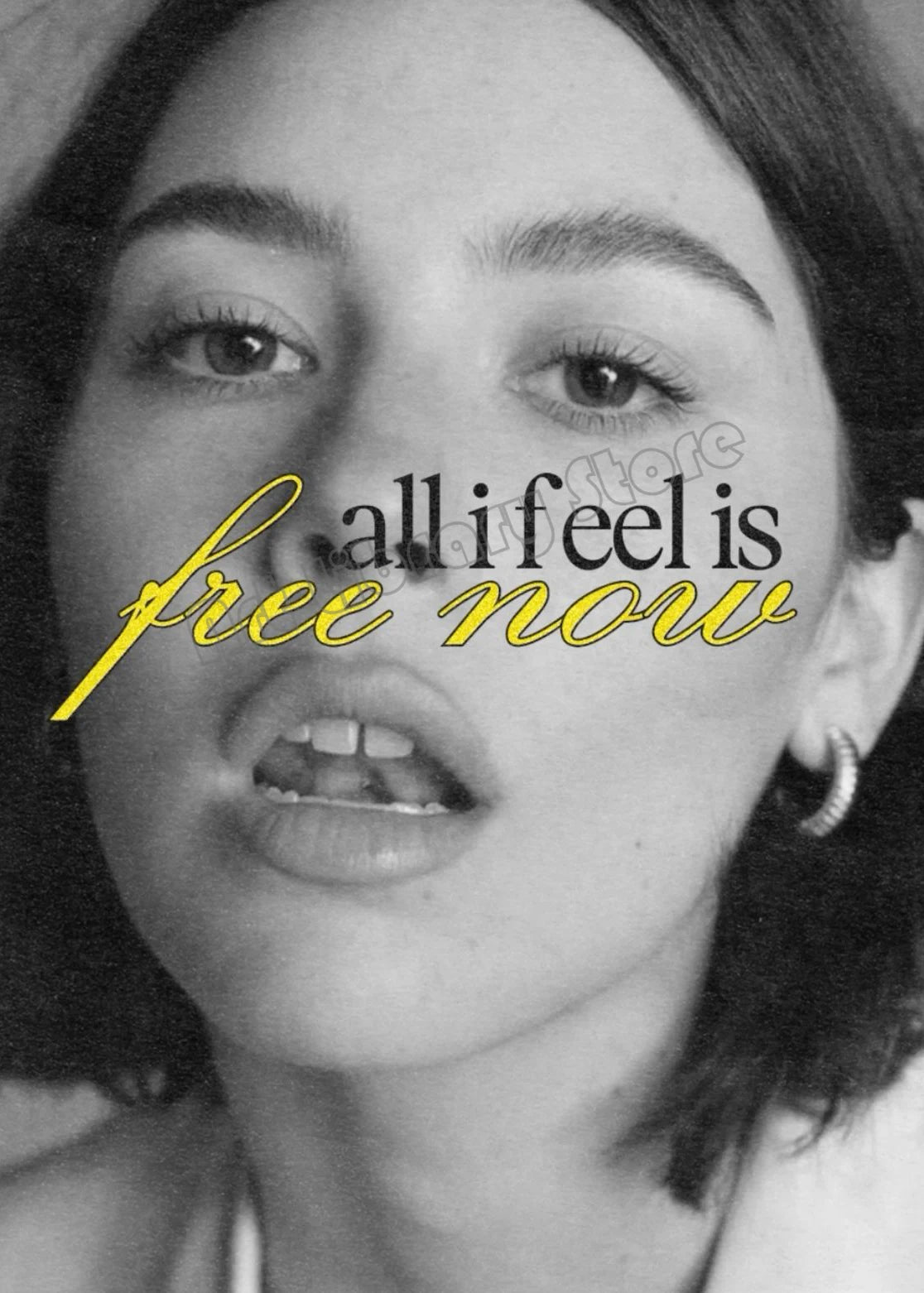 Pop Singer Gracie Abrams The Secret of Us Deluxe Classic Lyrics Inspired Poster Canvas Painting Wall Art Picture Home Decor Gift