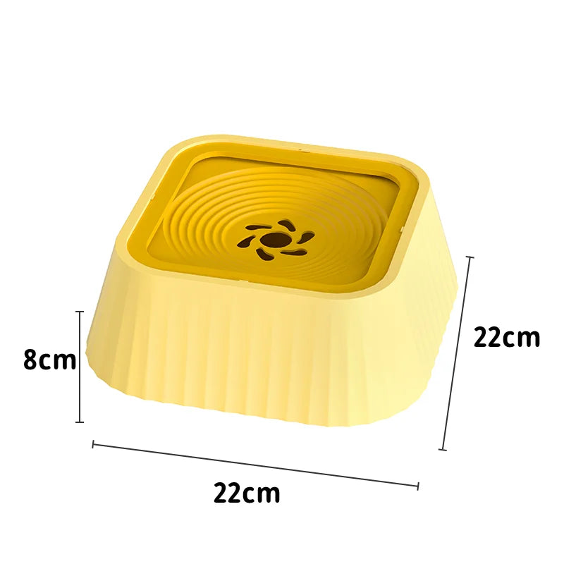 Hot-selling pet filter bowl without wet mouth pet bowl floating prevent overturning puppy cat drinking water device