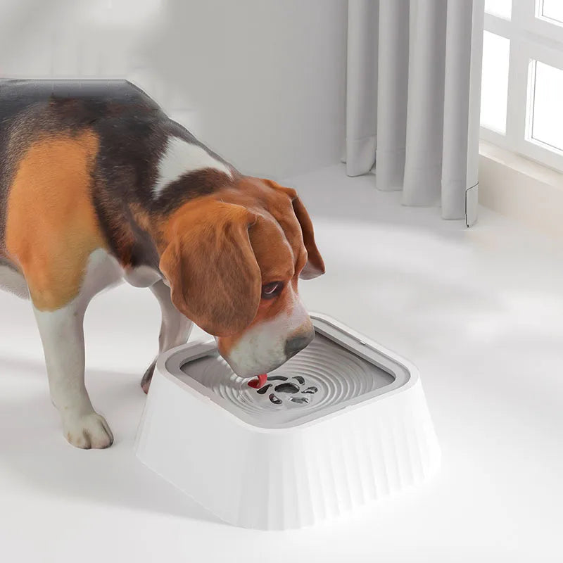 Hot-selling pet filter bowl without wet mouth pet bowl floating prevent overturning puppy cat drinking water device