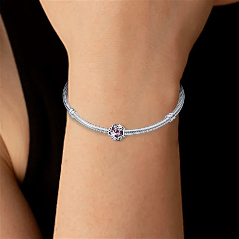 Hot Sale 925 Silver Retro Heart Shape Lotus Angel Charm Beads Fit Pandach Original DIY Bracelets Birthday Gifts Fine Jewelry