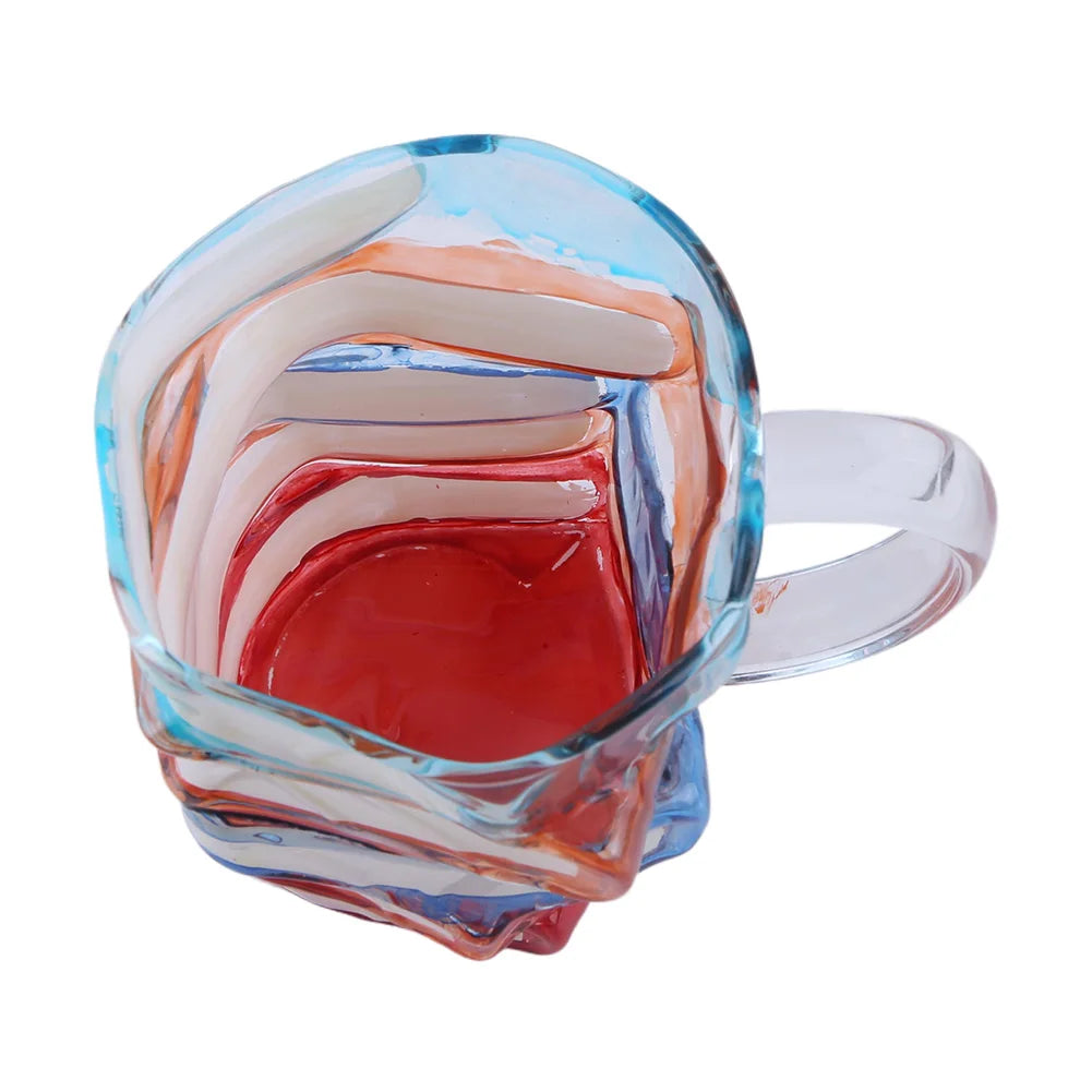 3D Painted Book Mug Wear Resist Creative Book-Shaped Drinkware Multi-Purpose Novelty Water Mug for Beer Wine Juice Tea Coffee