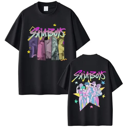 KPop Demon Hunters T-shirts Saja Boys Tshirt rt