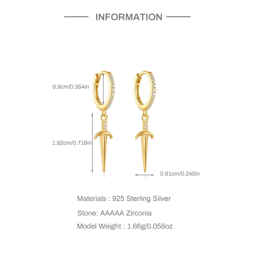 ROXI 925 Sterling Silver luxury leaf Design zircon Charms hoop earrings for women Shiny Zircon Wedding Party jewelry gift plata