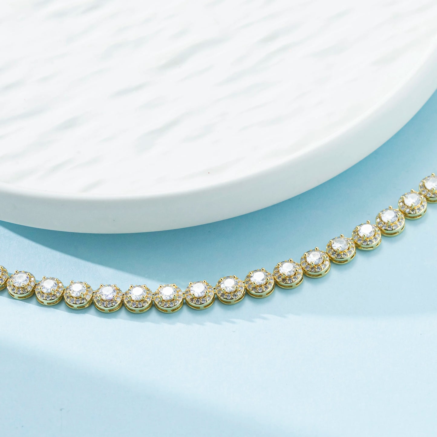 Tennis Necklace Necklace for Women Men Necklace Zircon Party Gift Trendy Jewelry Chains