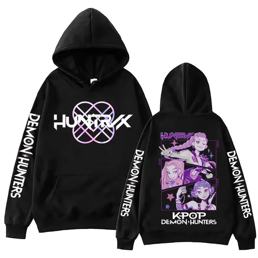 Anime K-Pop Demon Hunters Harajuku Pullover Sweatshirt