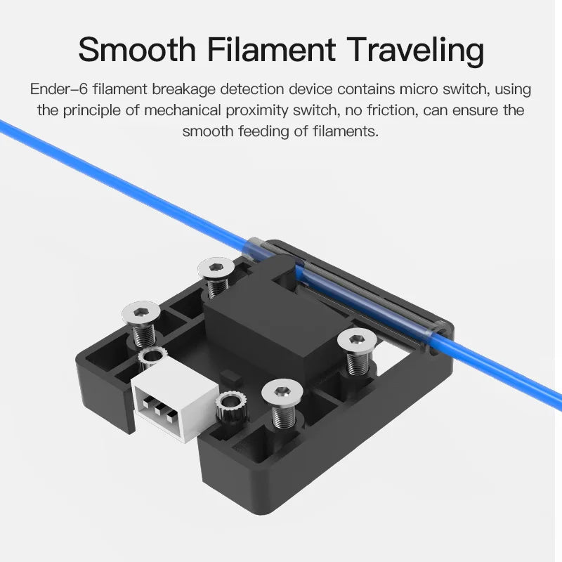 Creality Ender 3 V2 Filament Runout Sensor Smart Filament Break Detection Detector for Ender 3 Ender 3 Pro Ender3Max Ender 5Plus