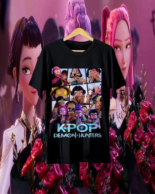 Kpop Demon Hunter Saja Boys Men T-shirt
