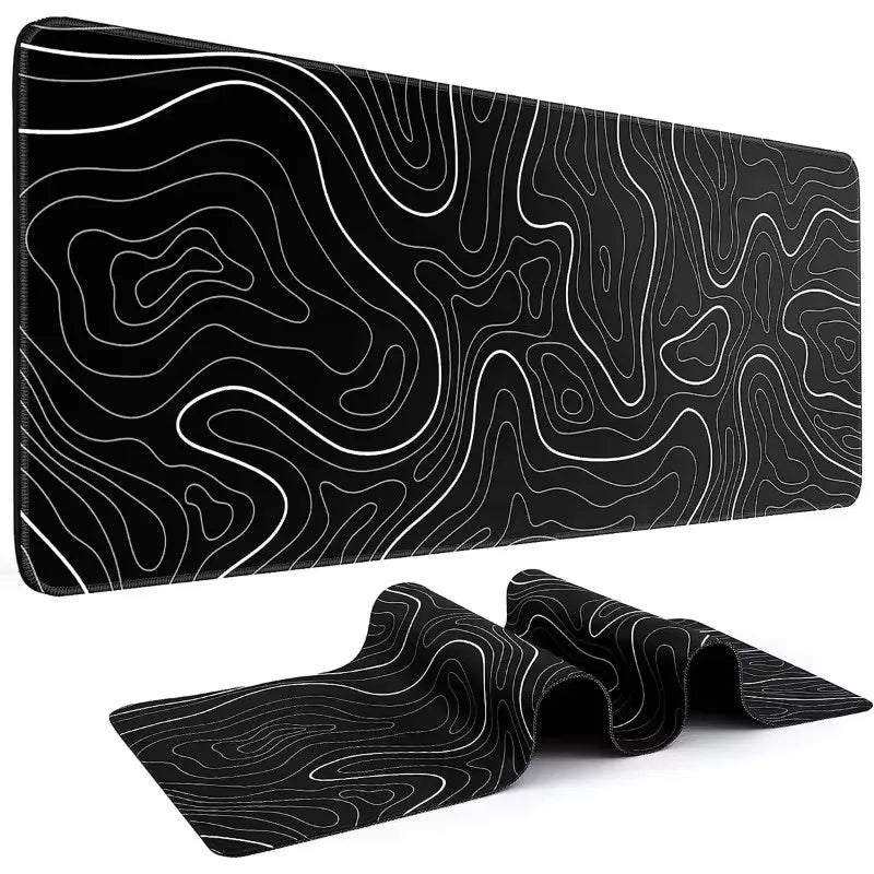 Extra Large Mouse Mat for Professional Gamers - Stitched Border Design, Anti-Slip Rubber Backing, Low Friction Surface Compatibl
