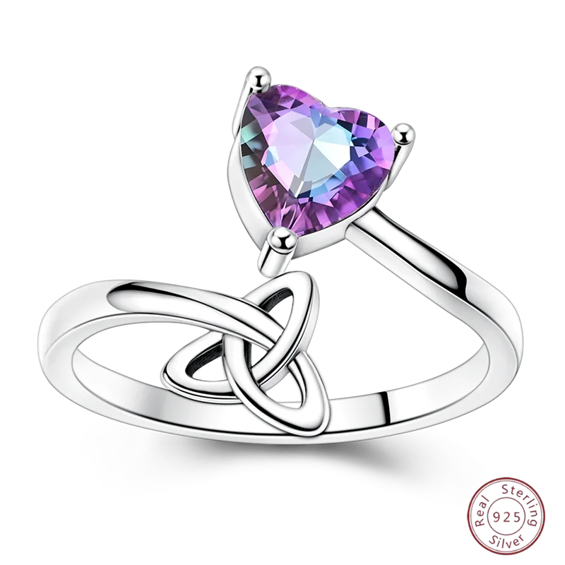 New 925 Sterling Silver Open Ring Hollow Rose Infinite Love Simple Ring Women Wedding Engagement Party Jewelry Gift