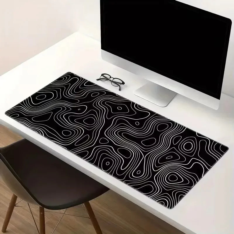 Extra Large Mouse Mat for Professional Gamers - Stitched Border Design, Anti-Slip Rubber Backing, Low Friction Surface Compatibl