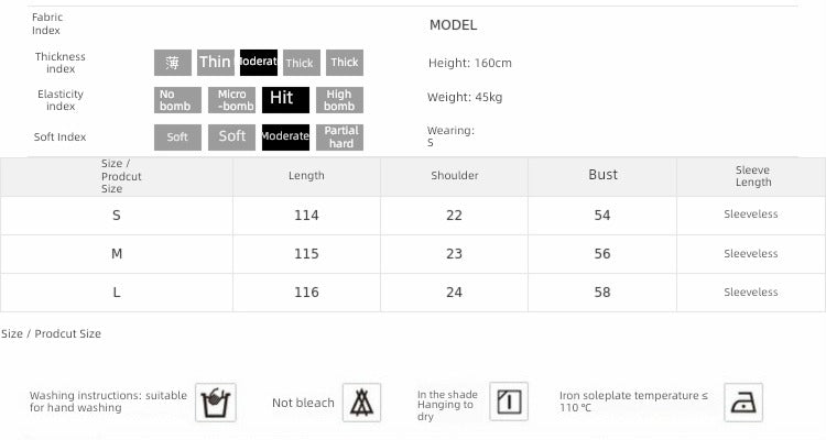 Autumn and Winter V-neck Slim-Fit Sleeveless Sling Fishtail Dress Sweater