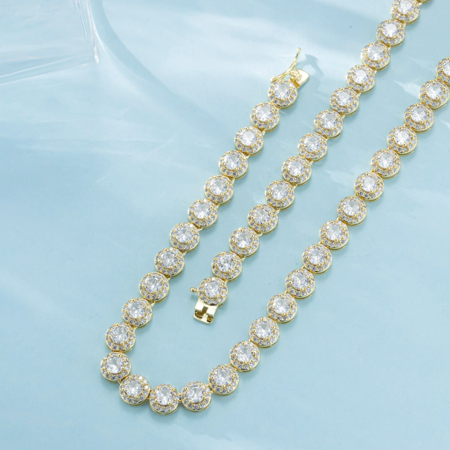 Tennis Necklace Necklace for Women Men Necklace Zircon Party Gift Trendy Jewelry Chains