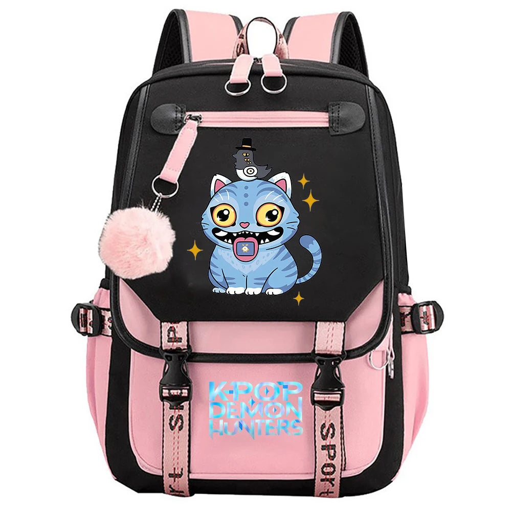 School Backpack for Students KPop Demon Hunters