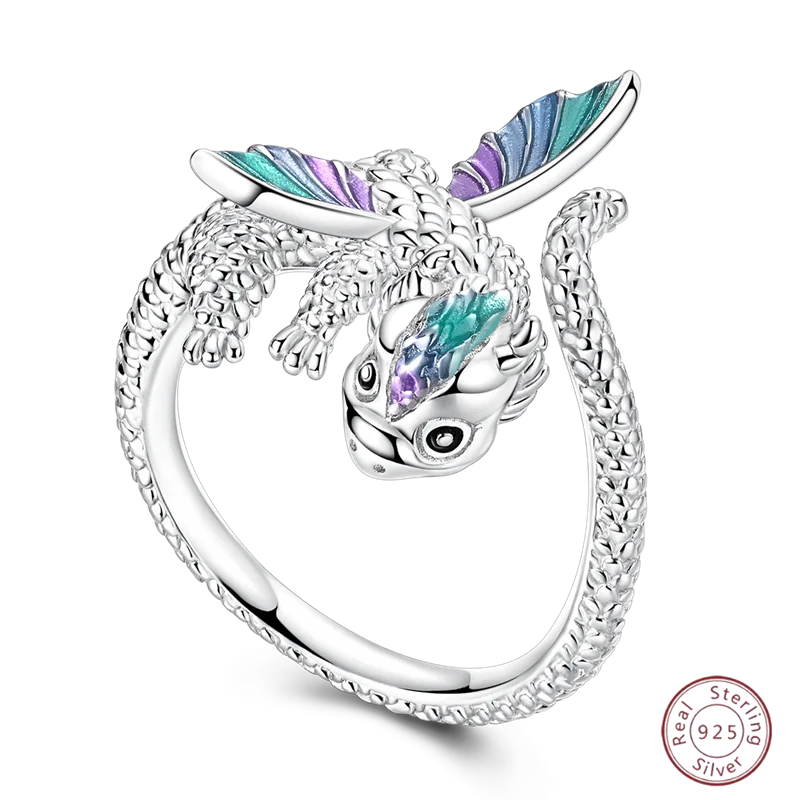 New 925 Sterling Silver Open Ring Hollow Rose Infinite Love Simple Ring Women Wedding Engagement Party Jewelry Gift
