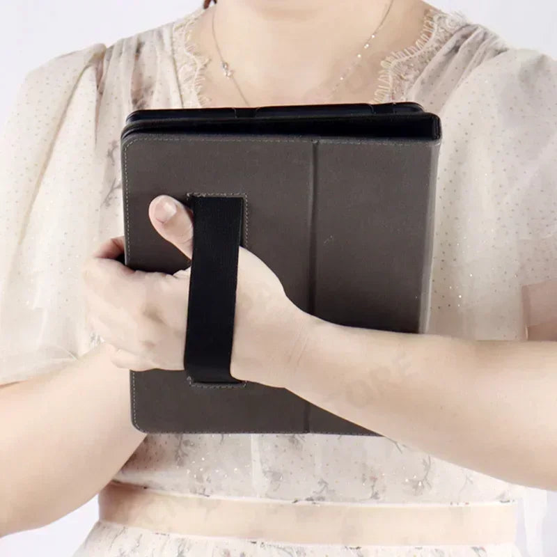 For Doogee U11 Pro T40 T30SE T30S T30 Ultra 11" Tablet PC PU Leather  Case Cover with Hand Strap
