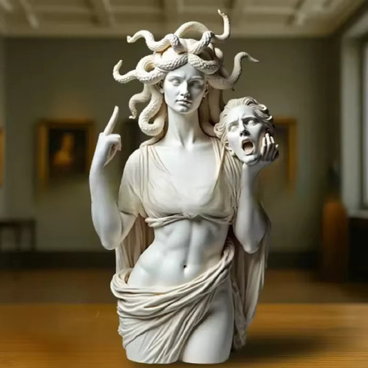 Funny Middle Finger Venus Statue Funny Goddess Statue 3d Resin Office Home Cultural Decoration Design Unique Ornaments Craft
