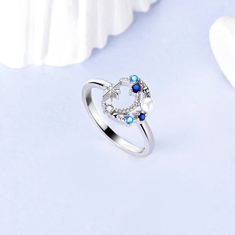 New 925 Sterling Silver Open Ring Hollow Rose Infinite Love Simple Ring Women Wedding Engagement Party Jewelry Gift