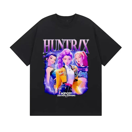 Huntrix Kpop Demon Hunters Movie Graphic T Shirts