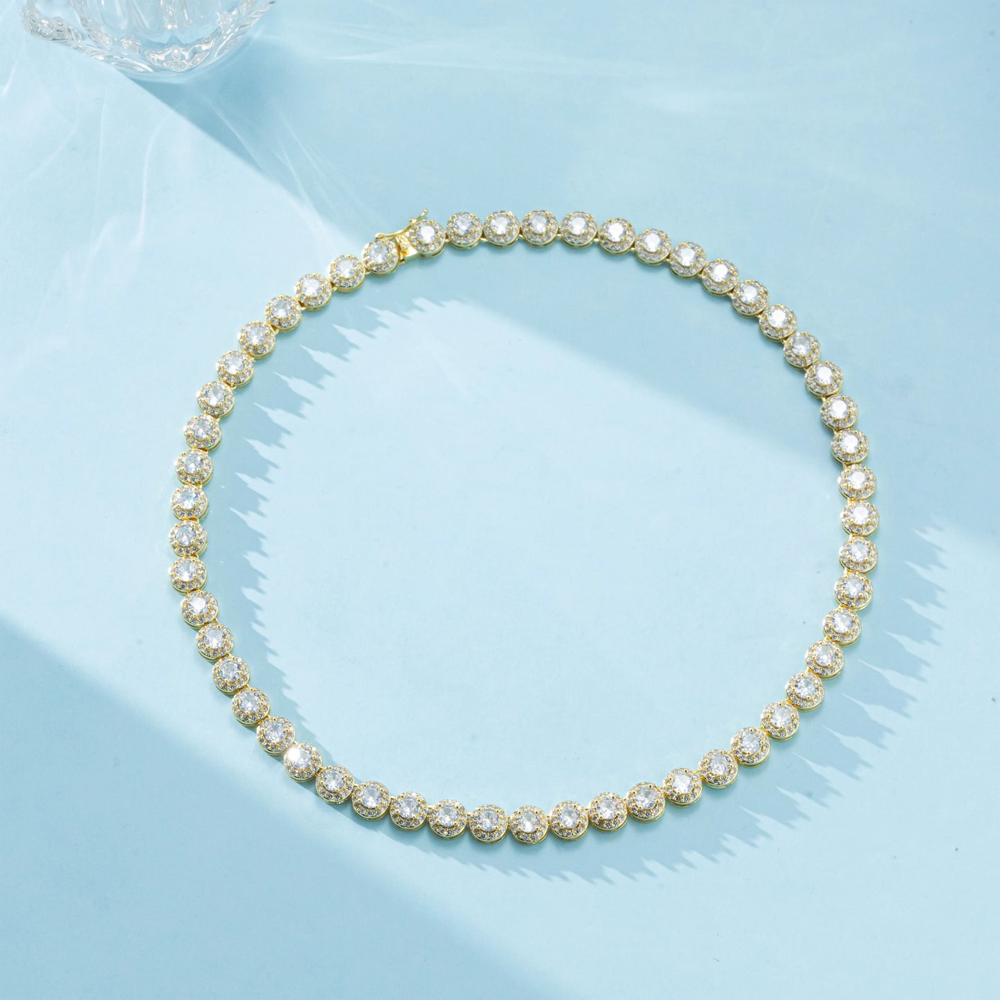 Tennis Necklace Necklace for Women Men Necklace Zircon Party Gift Trendy Jewelry Chains