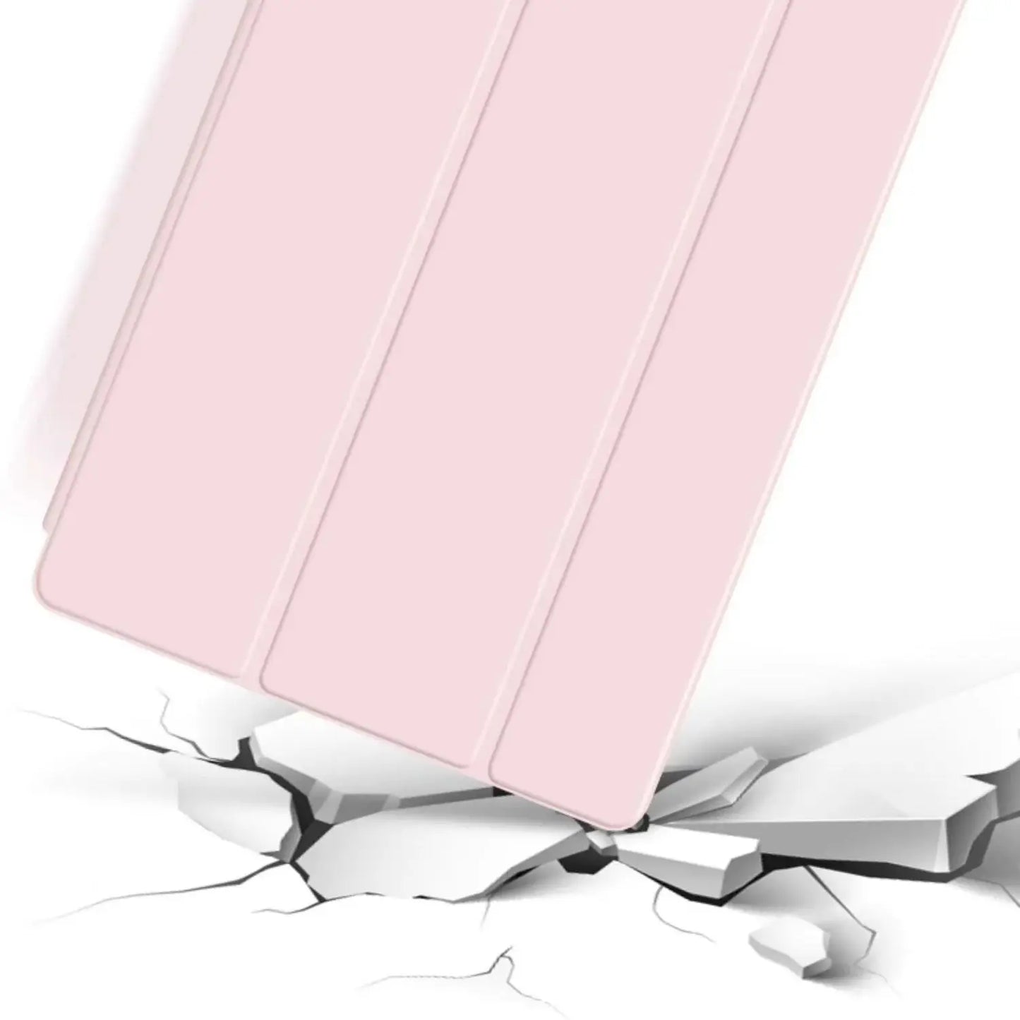 Case For iPad 11 2025 a16 11inch TPU Tri-Fold Magnetic Stand Tablet Cover Funda For iPad 11th Generation Case A3355 A3356 A3354