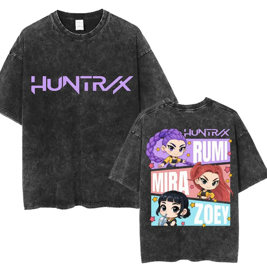 Kpop Anime Demon Hunter Huntrix T Shirt