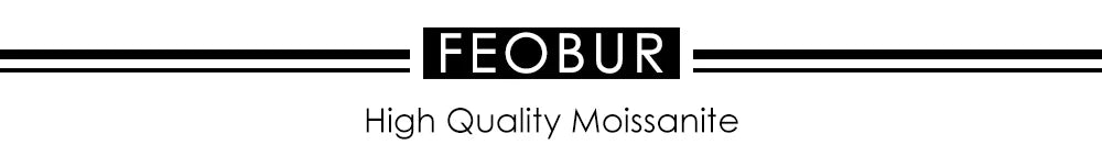 FEOBUR 2.8CT Full Moissanite Drop Earrings for Women Original 925 Sterling Silver Tassel Dangle Earrings Bridal Wedding Jewelry