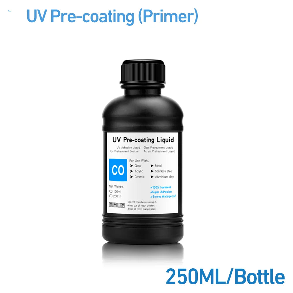500ML/Bottle UV Cleaning Liquid Precoating Additive Viscosity For Epson R290 R330 L800 1390 1400 For All UV Inkjet Printhead