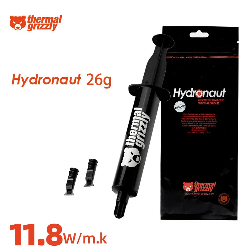 Thermal Grizzly Thermal Paste 12.5W/mk High Performance Cooler Compound Cooling Silicone Grease For Game PC PS5 CPU GPU Cooling