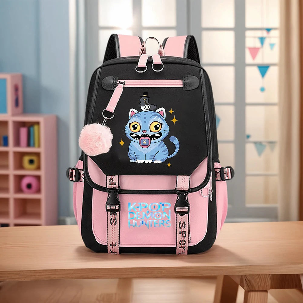 School Backpack for Students KPop Demon Hunters