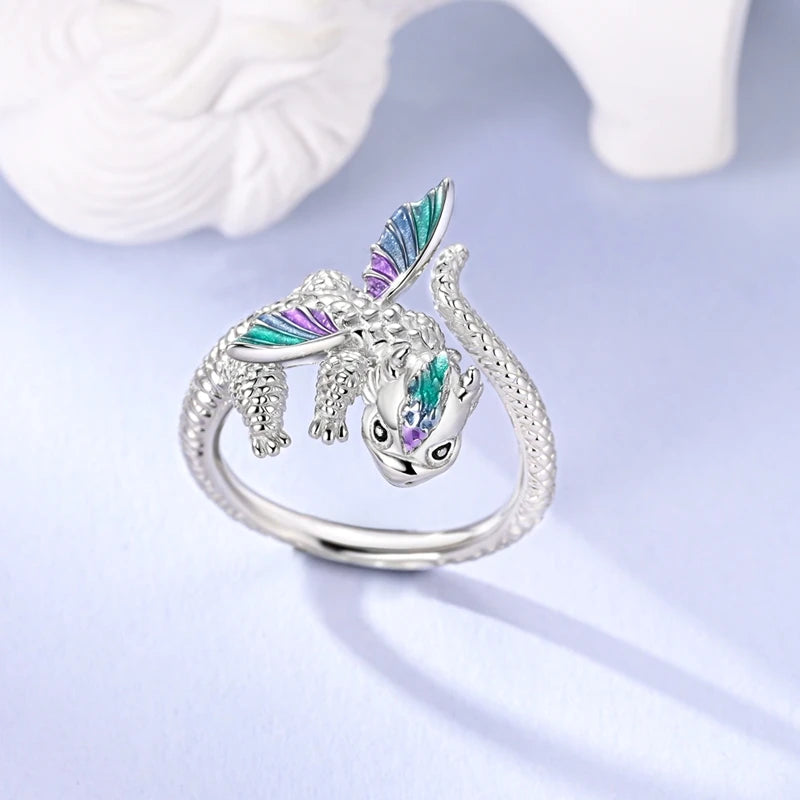 New 925 Sterling Silver Open Ring Hollow Rose Infinite Love Simple Ring Women Wedding Engagement Party Jewelry Gift