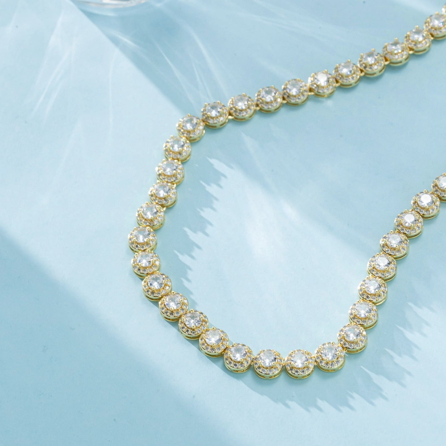 Tennis Necklace Necklace for Women Men Necklace Zircon Party Gift Trendy Jewelry Chains