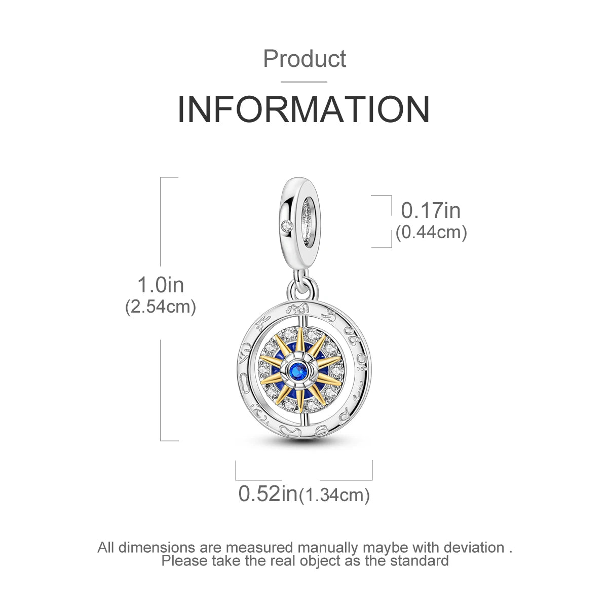 Original Charms 925 Silver Plated Bee Moon Star Pendant Fit Bracelet Making For Woman Fashion Jewelry