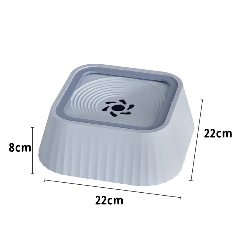 Hot-selling pet filter bowl without wet mouth pet bowl floating prevent overturning puppy cat drinking water device