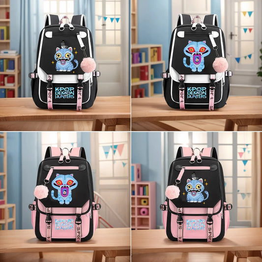 School Backpack for Students KPop Demon Hunters