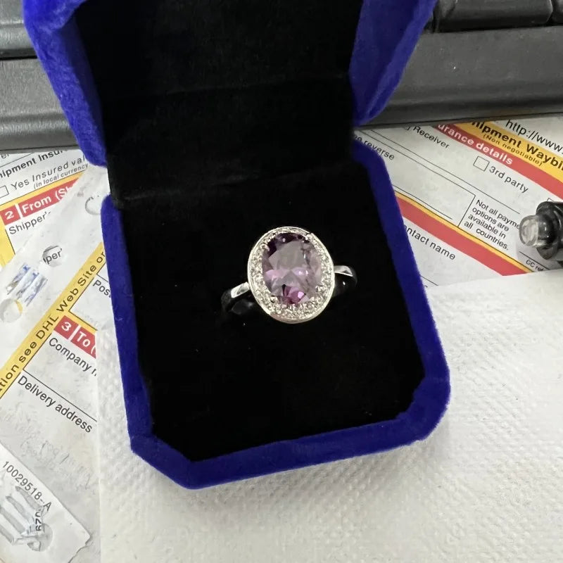 Valuable Lab Aquamarine Diamond Promise Ring 10KT White Gold Engagement Wedding Band Rings for Women Bridal Fine Jewelry