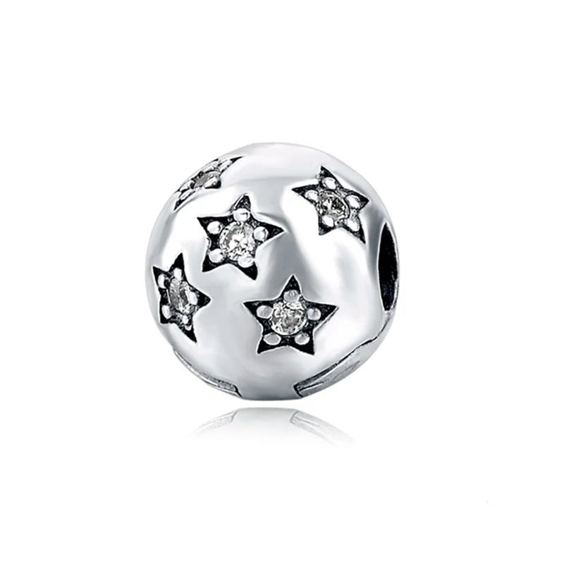 New 925 Silver Eye Palm Skull Wings Sun Pendants Charms Beads Fit Original Bracelet Accessories DIY Jewelry For Women