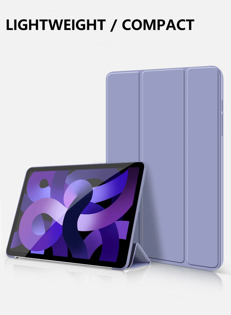 Case For iPad 11 2025 a16 11inch TPU Tri-Fold Magnetic Stand Tablet Cover Funda For iPad 11th Generation Case A3355 A3356 A3354