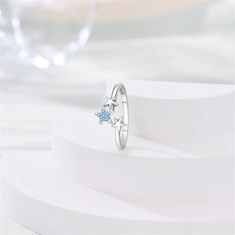 New 925 Sterling Silver Open Ring Hollow Rose Infinite Love Simple Ring Women Wedding Engagement Party Jewelry Gift